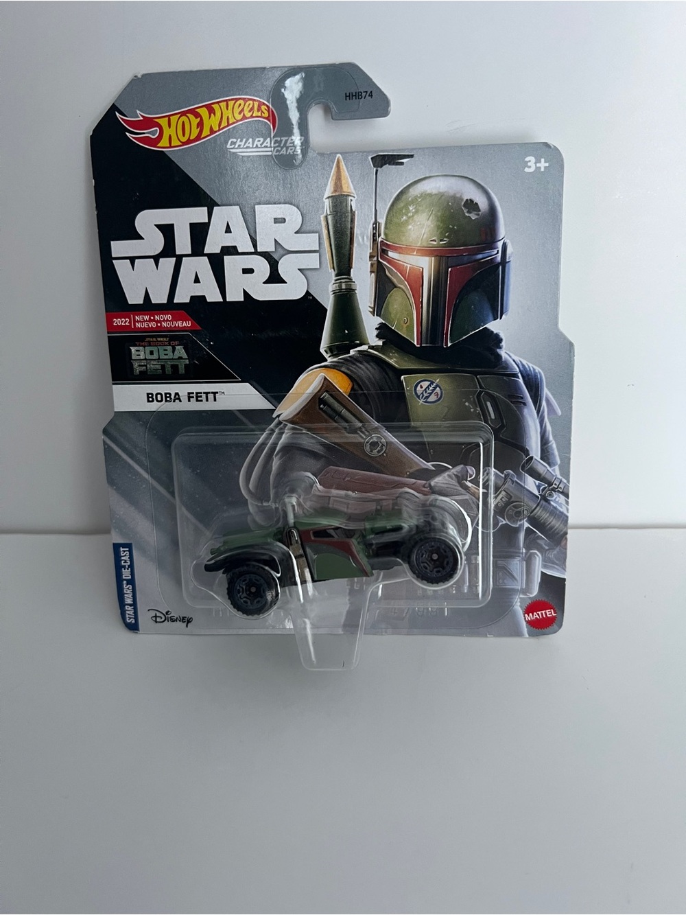Hot Wheels Star Wars Boba Fett Themed Die-Cast Vehicle - Green
